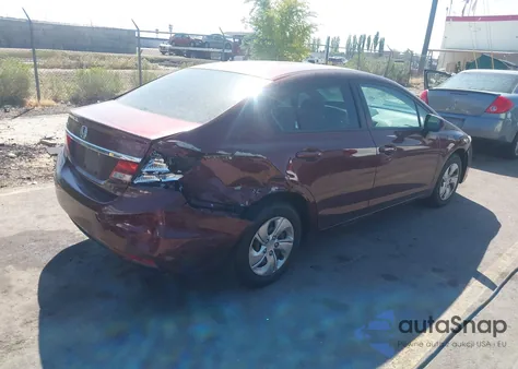 2015 Honda Civic Lx из США, поврежденный, VIN 19XFB2F59FE278558